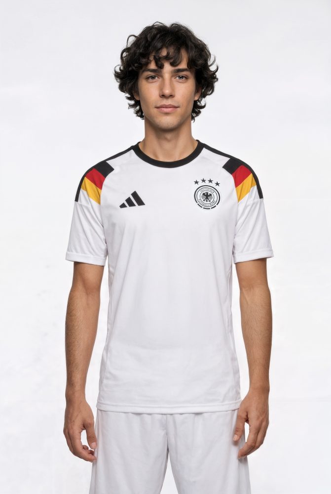 adidas - Fussball Trikot, Germany 26 Home Fan Men, M, Weiss