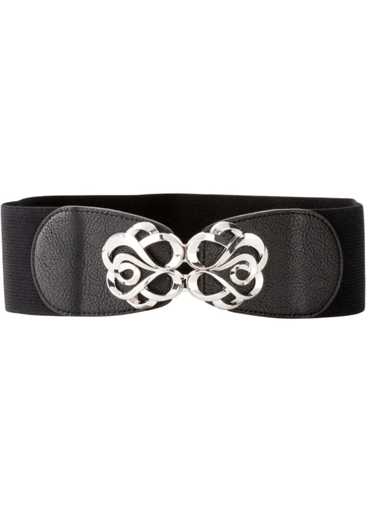 bonprix Breiter Stretchgürtelschwarz 75Damen