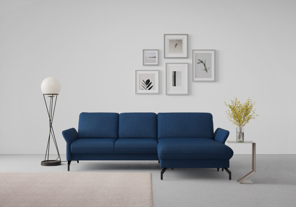 sit&more Ecksofa »Fashion«, wahlweise mit Kopfteilverstellung und Vorziehsitz, motorisch