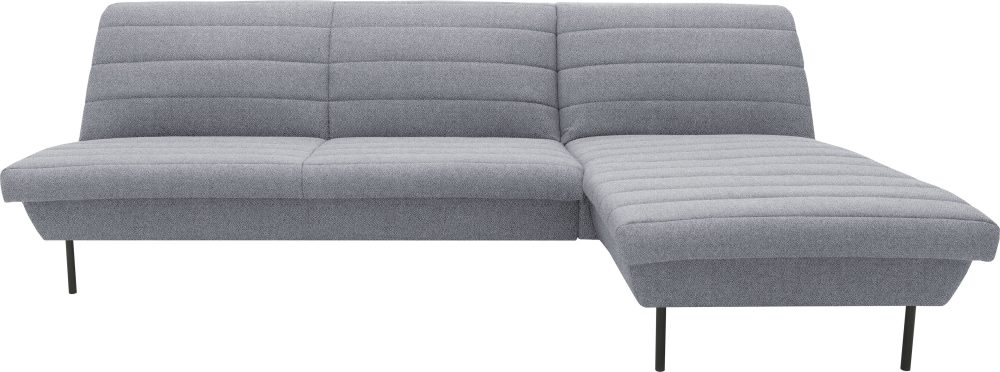 LOOKS by Wolfgang Joop Ecksofa »LOOKS IX«, Quersteppung, ohne Armlehnen