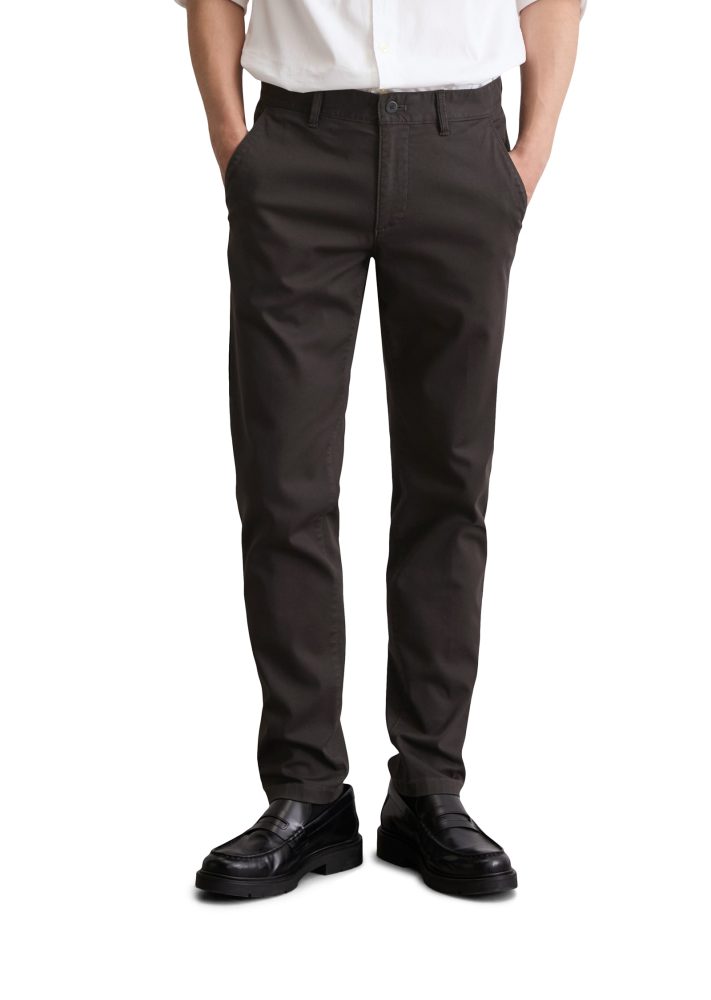 Marc O'Polo - Chinohose, Tapered Fit, für Herren, Anthrazit, Größe W32/L32