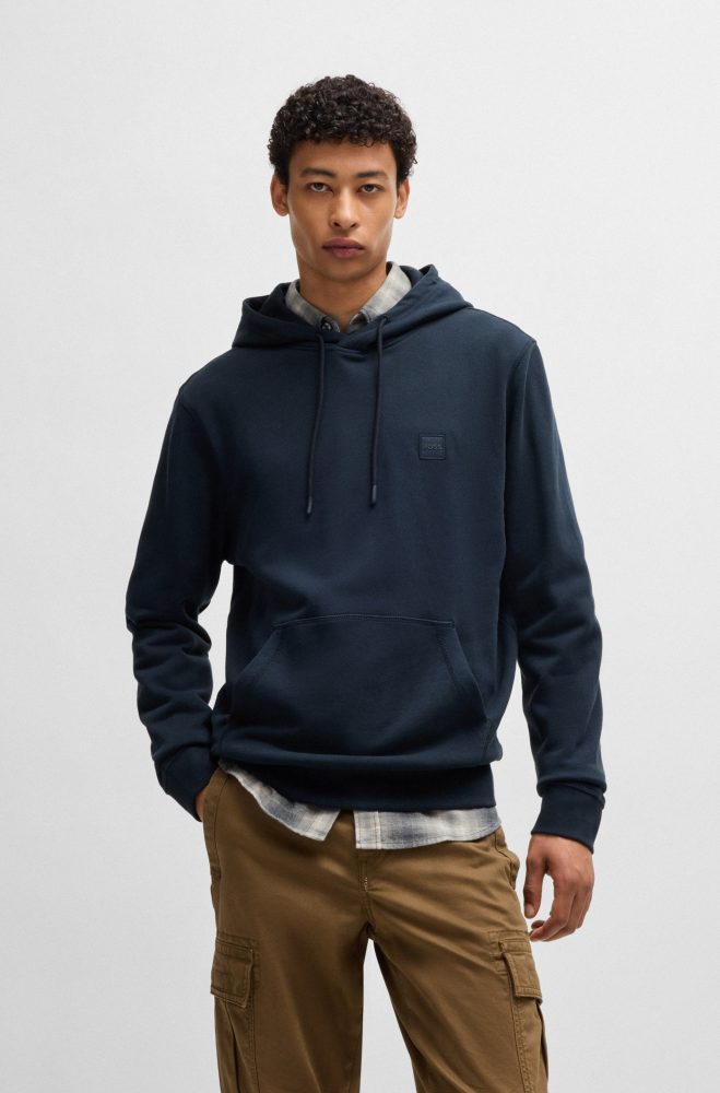 BOSS ORANGE - Hoodie, für Herren, Dunkelblau, Größe S