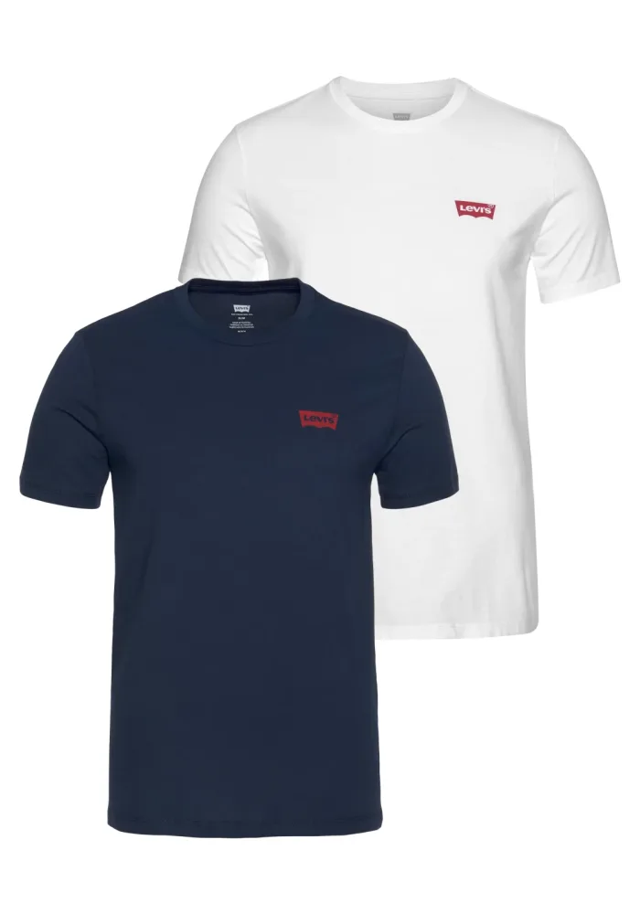 Levis Kurzarmshirt mit Levis Logo auf der Brust