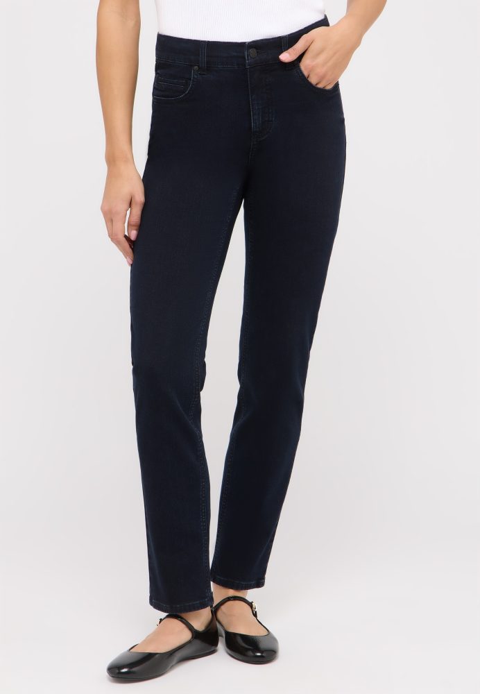 Angels - Cici Jeans Slim Fit, für Damen, Nachtblau, Größe 36/L32