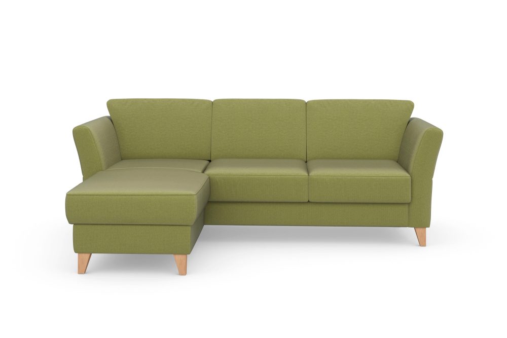 sit&more Ecksofa »Visby«, Wahlweise mit Bettfunktion und Bettkasten, frei im Raum stellbar, mit Federkern, auch erhältlich in dem besonders leicht mit Wasser zu reinigendem 