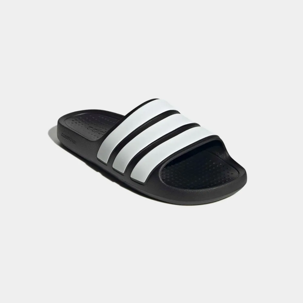Adidas Sportswear Adilette Flow Pantoletten - Black + White EU42 Herren