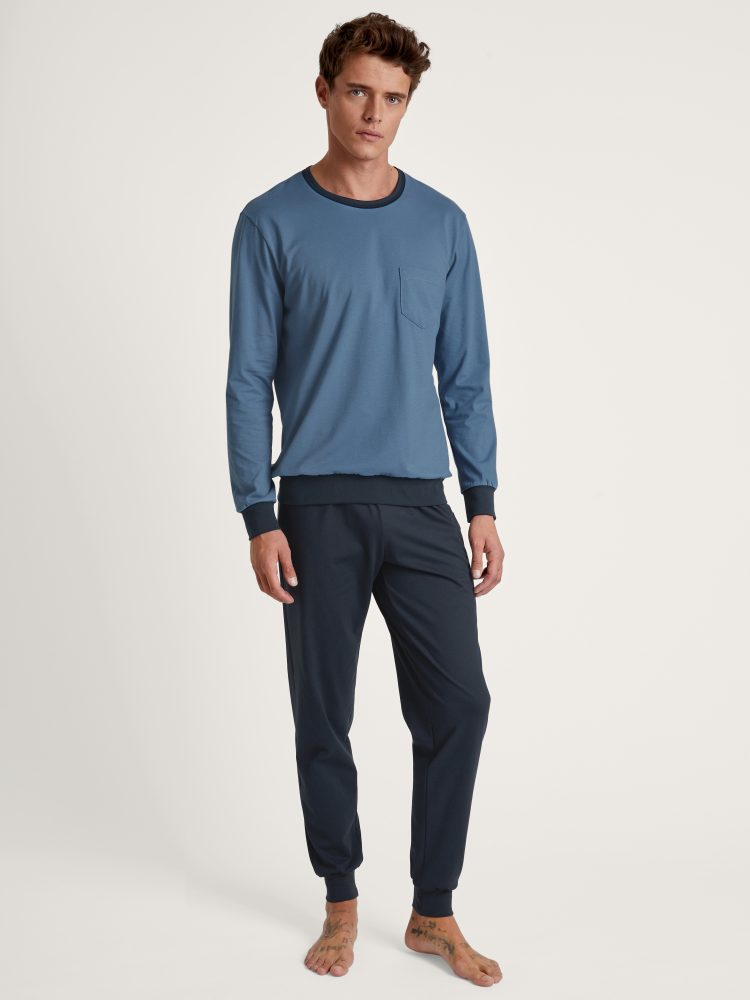 Calida - Pyjama, für Herren, Blau, Größe S