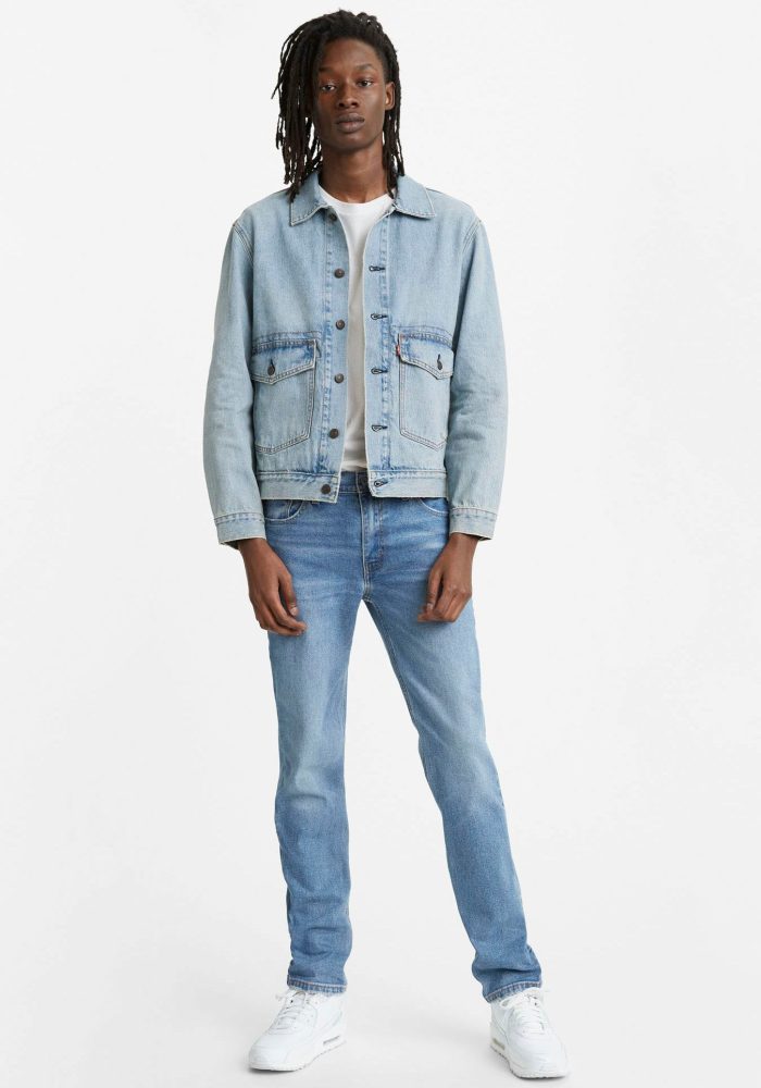 Levi's® - Jeans, Slim Fit, für Herren, Hellblau Denim, Größe W34/L34