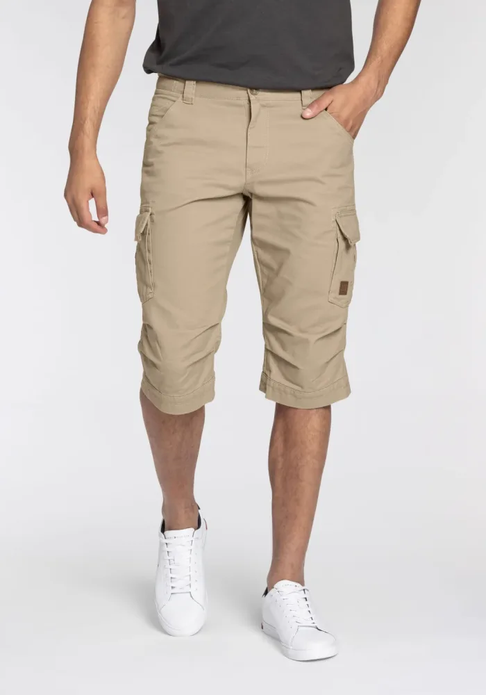 Bruno Banani Bermudas schmale Passform, gerade Beinform, mit Cargotaschen
