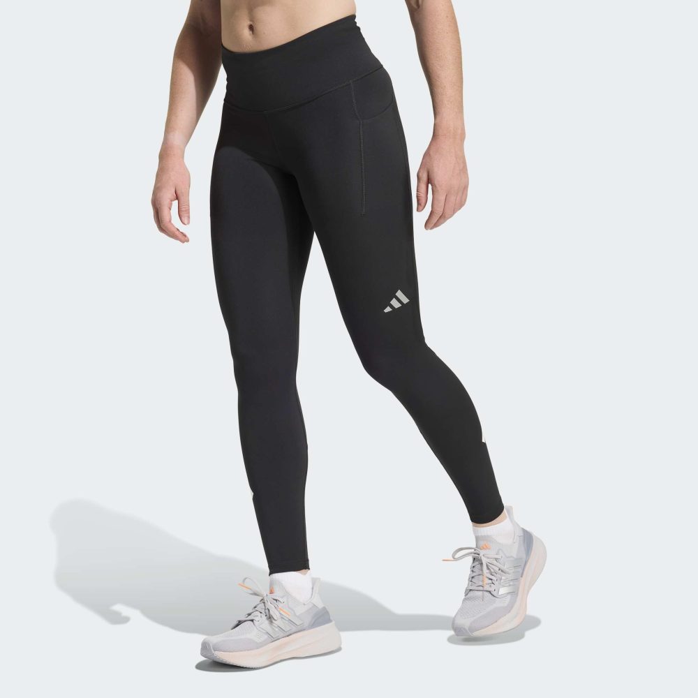 adidas - Lange Sport Tights, für Damen, Black, Größe S