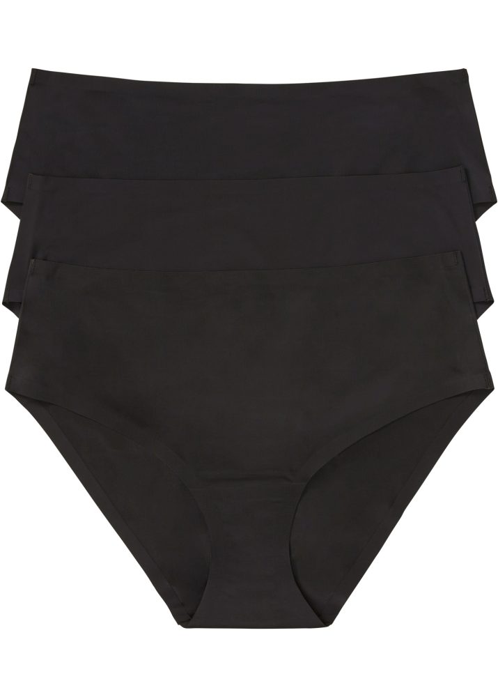 bonprix Panty Packung, 3 Stk. nahtlose Verarbeitung, unsichtbar unter der Kleidung