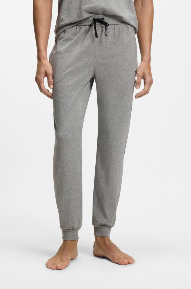 BOSS - Pyjamahose, für Herren, Metallgrau, Größe M