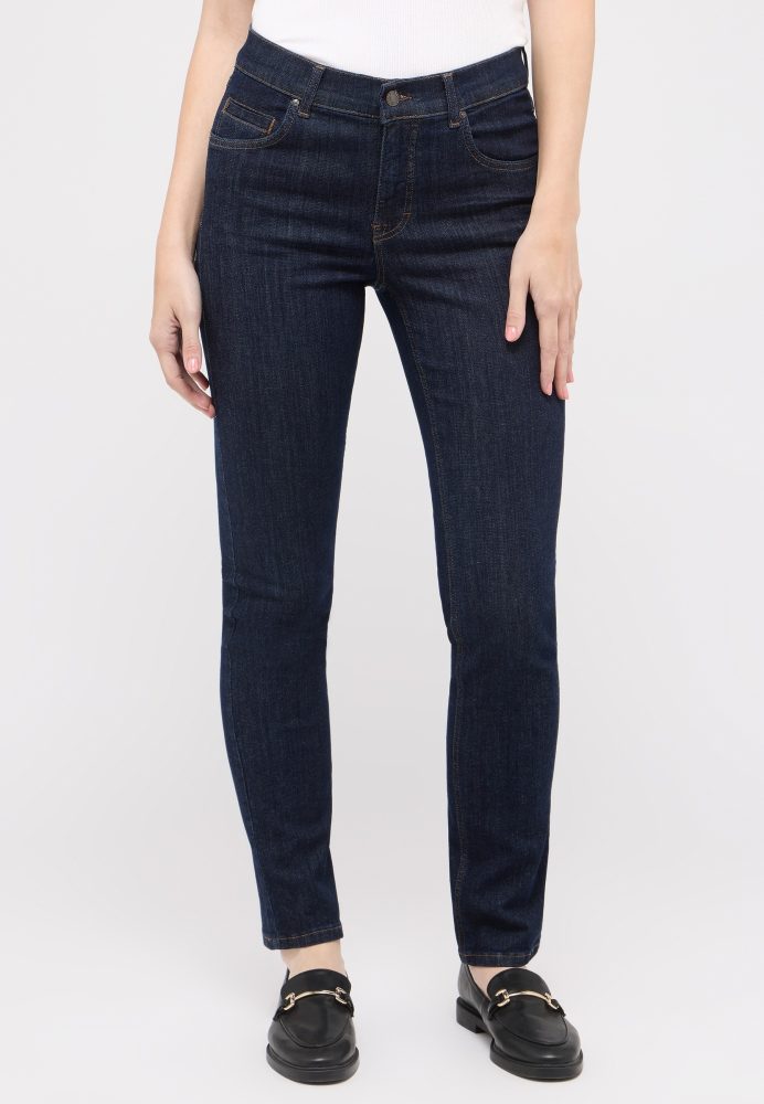 Angels - Cici Jeans Slim Fit Power Stretch, für Damen, Nachtblau, Größe W33/L32
