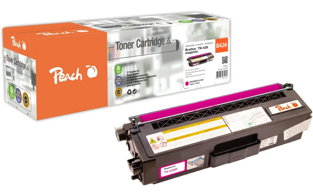 Peach - Toner Brother TN-426 Magenta, Schwarz, One Size