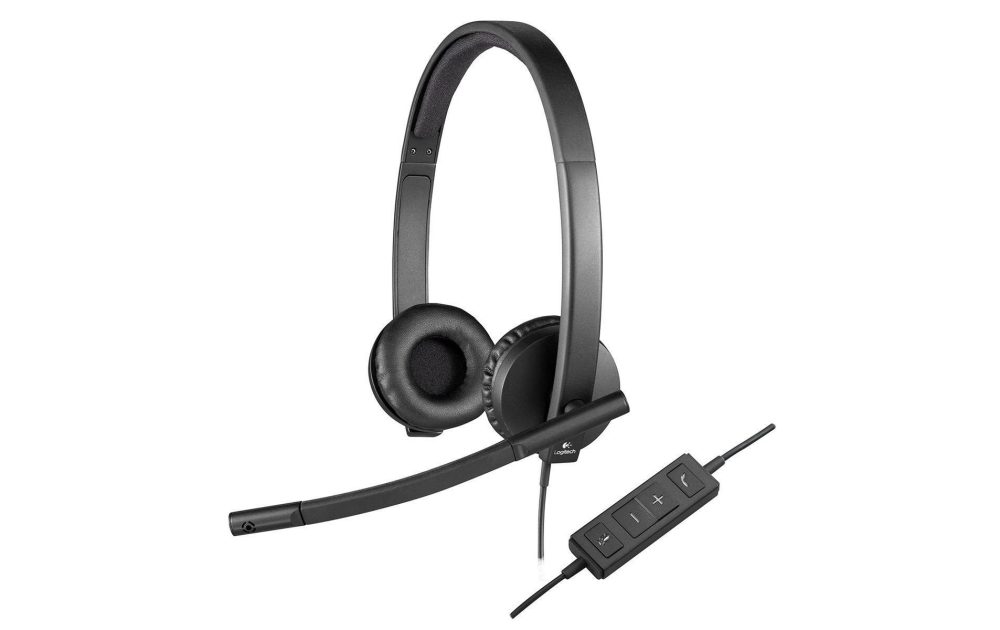 Logitech H570e Verkabelt Stereo Kopfhörer Kopfbügel Schwarz