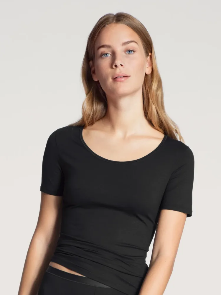 Calida - Top, für Damen, Schwarz, Größe S