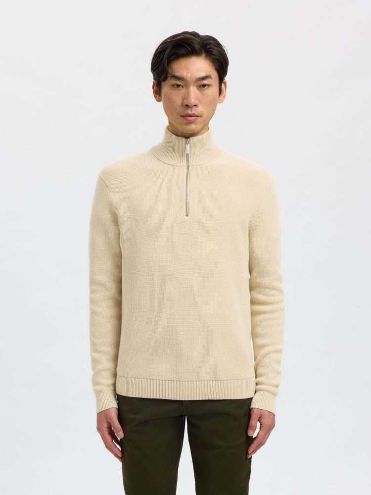 Selected - Pullover, für Herren, Ecru, Größe S
