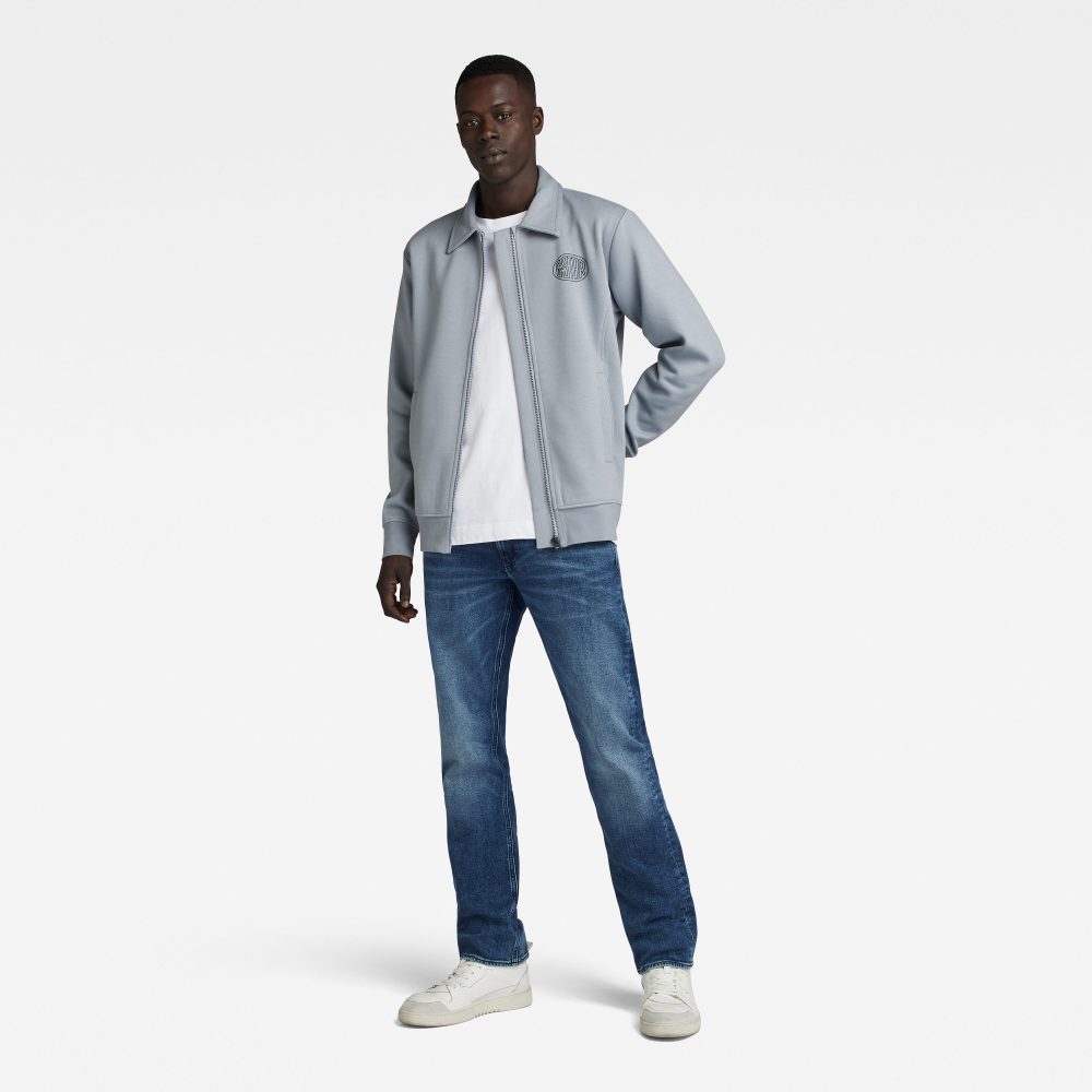 G-STAR RAW - Jeans -Mosa Straight Faded Atlantic Ocean, für Damen, Blau, Größe W31
