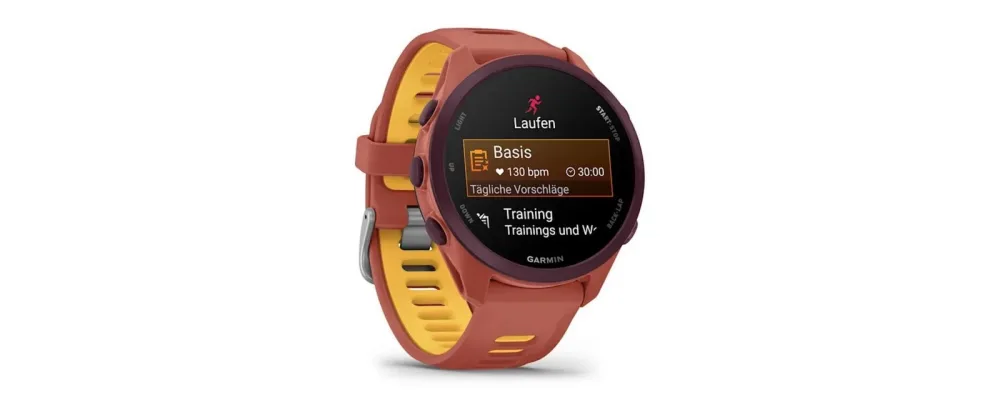 GARMIN Forerunner® 170 Music Sportuhr Rot, Herren, Größe: 0