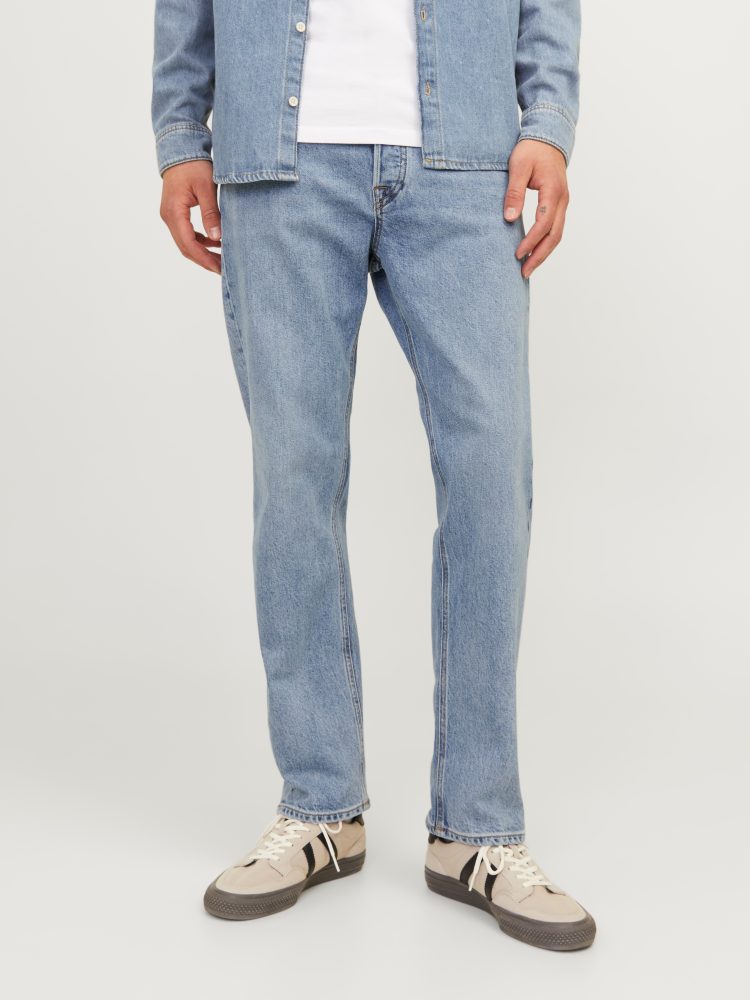 Jack & Jones - Jeans, Straight Leg Fit, für Herren, Blau Denim, Größe W29/L30