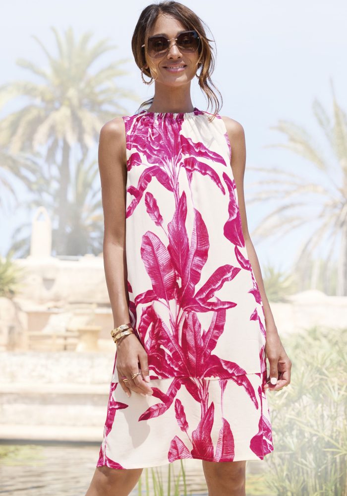 LASCANA Druckkleid 
