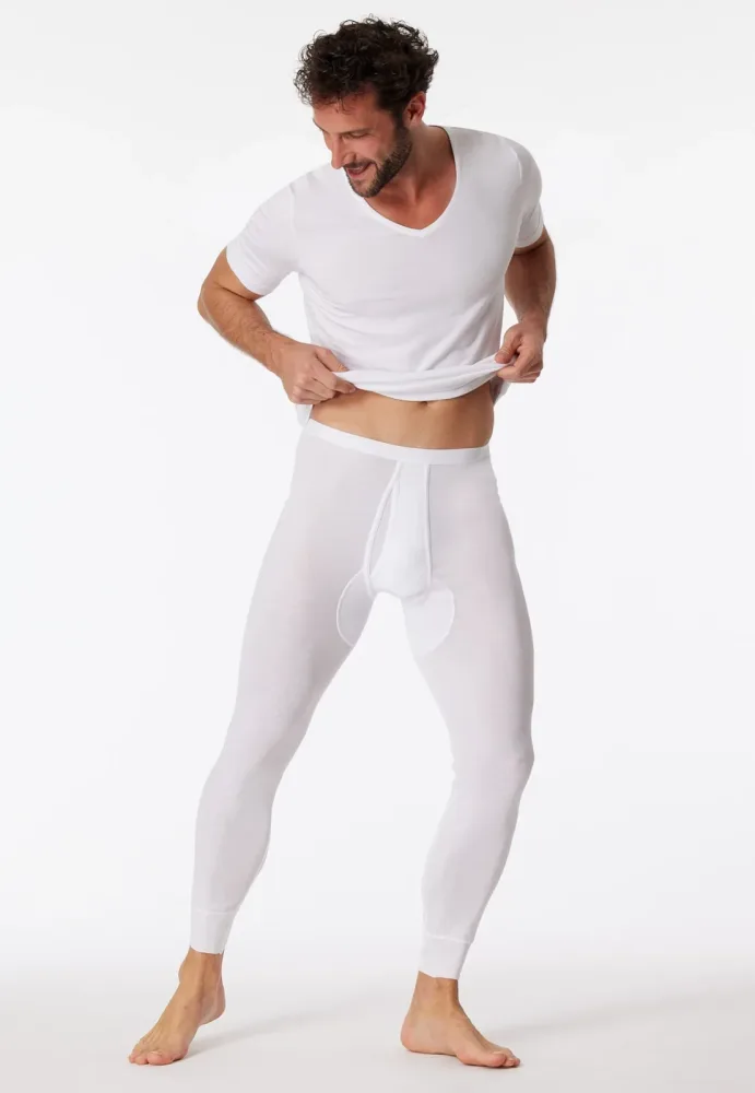 Schiesser - Unterhose Feinripp, XL, Weiss