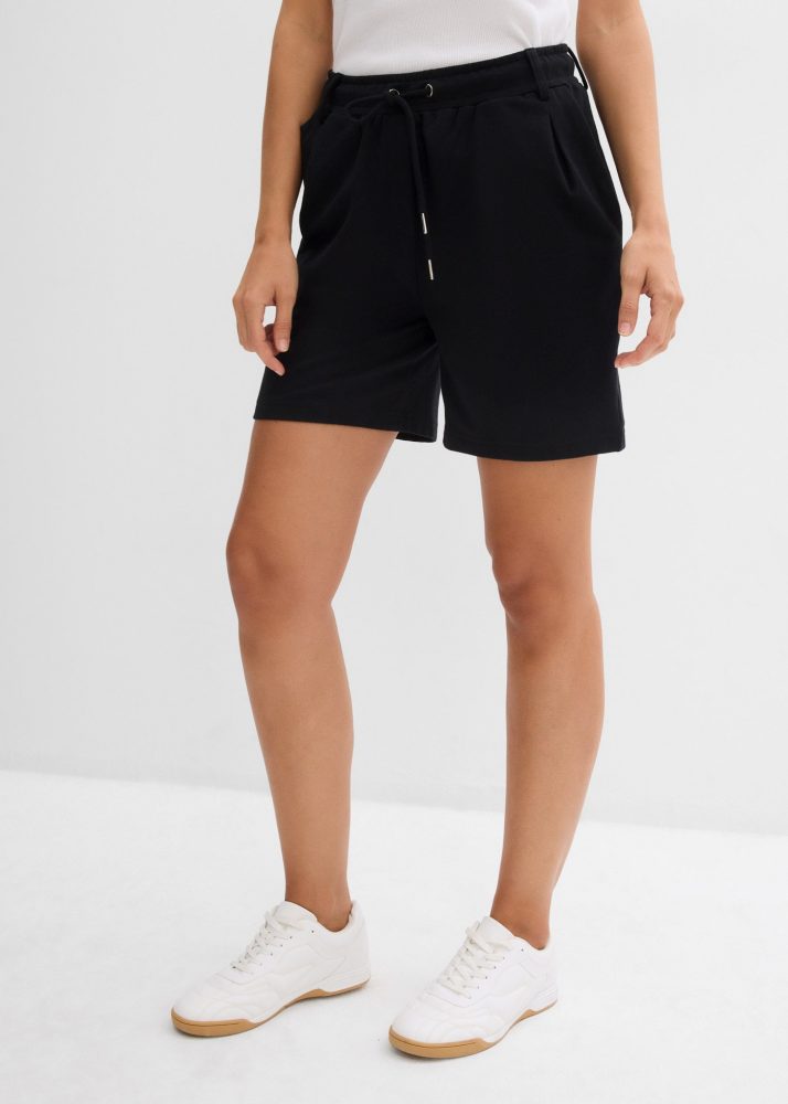 bonprix Sweathose aus Baumwolle und Polyester, mit Taschen, Regular Fit