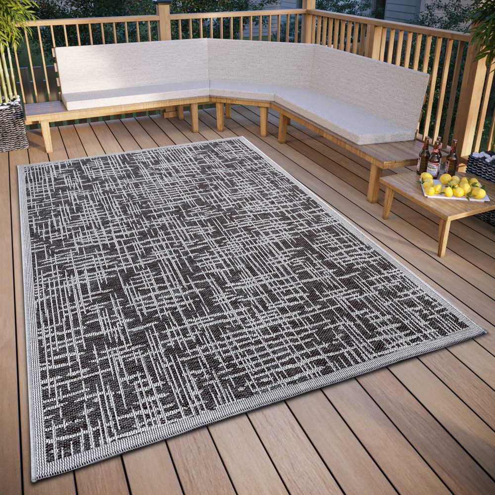 HANSE Home Teppich »Telu«, rechteckig, strapazierfähig, pflegeleicht, robust, In- und Outdoor, wetterfest