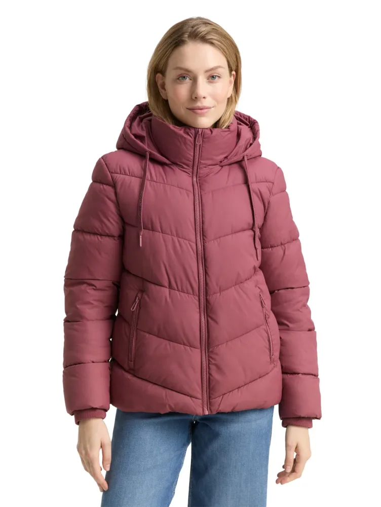 TOM TAILOR Steppjacke mit Kapuze mit Kapuze