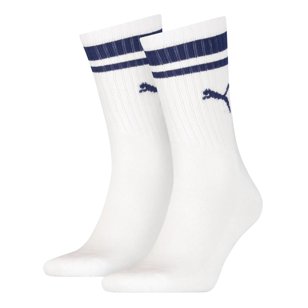 Puma - Socken  2er Pack Stretch, für Herren, Mittelblau, Größe 39-42
