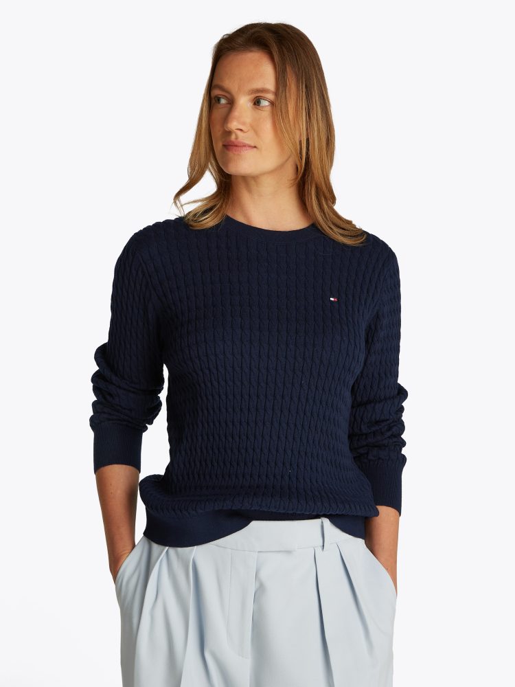 Tommy Hilfiger - Pullover, für Damen, Nachtblau, Größe M