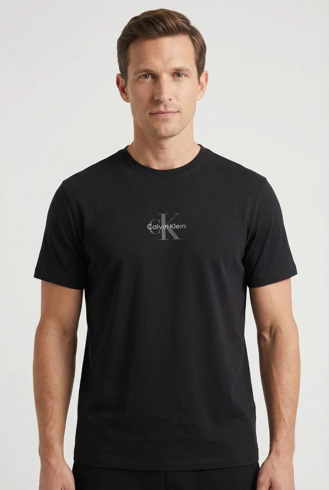 Calvin Klein Jeans - T-Shirt, für Herren, Black, Größe M