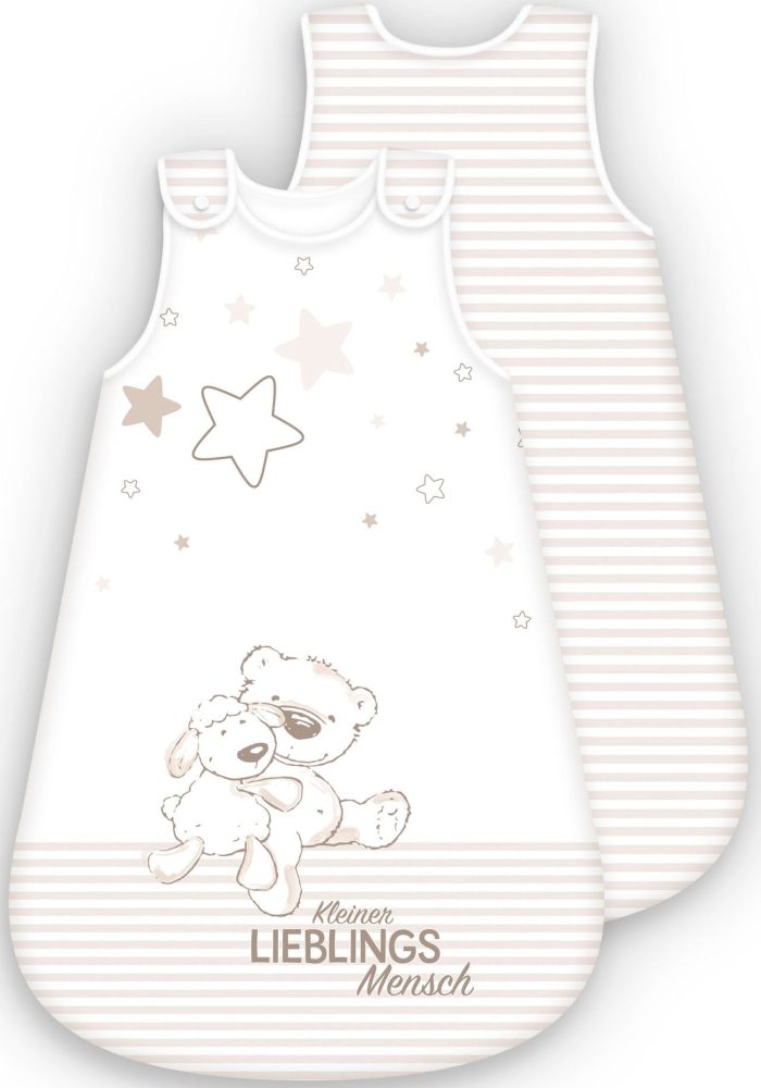 Herding Premium-Schlafsack Kleiner Lieblingsmensch - beige