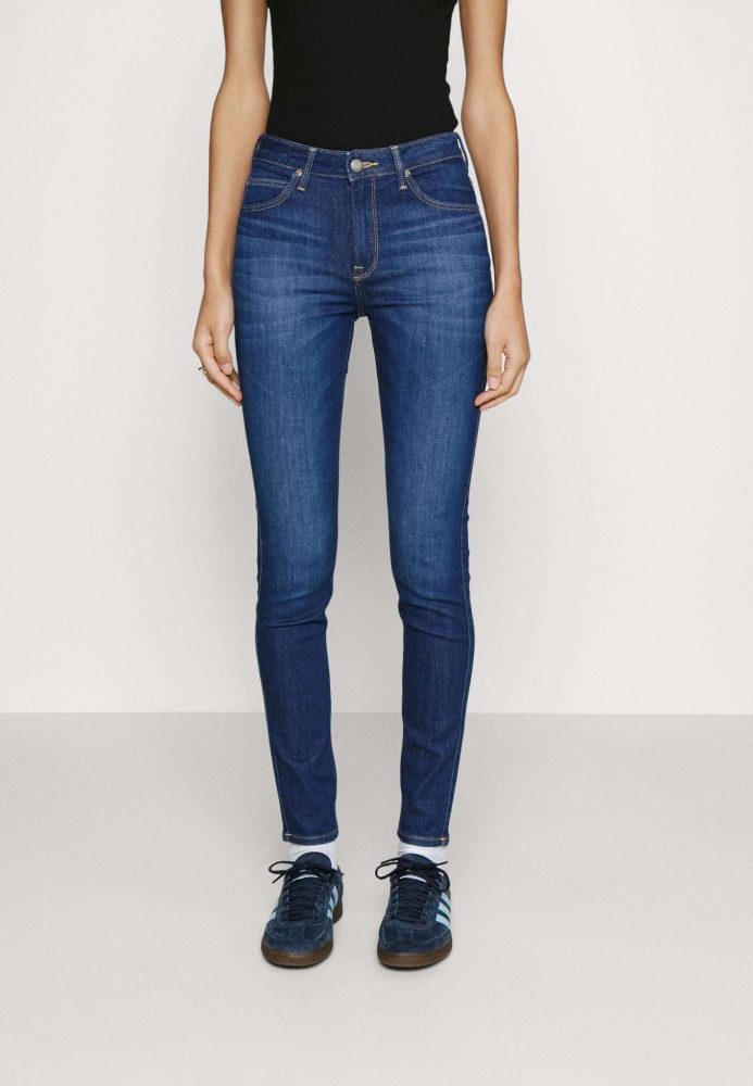 Lee - Jeans Skinny Fit Scarlett High, für Damen, Blau, Größe W28/L33