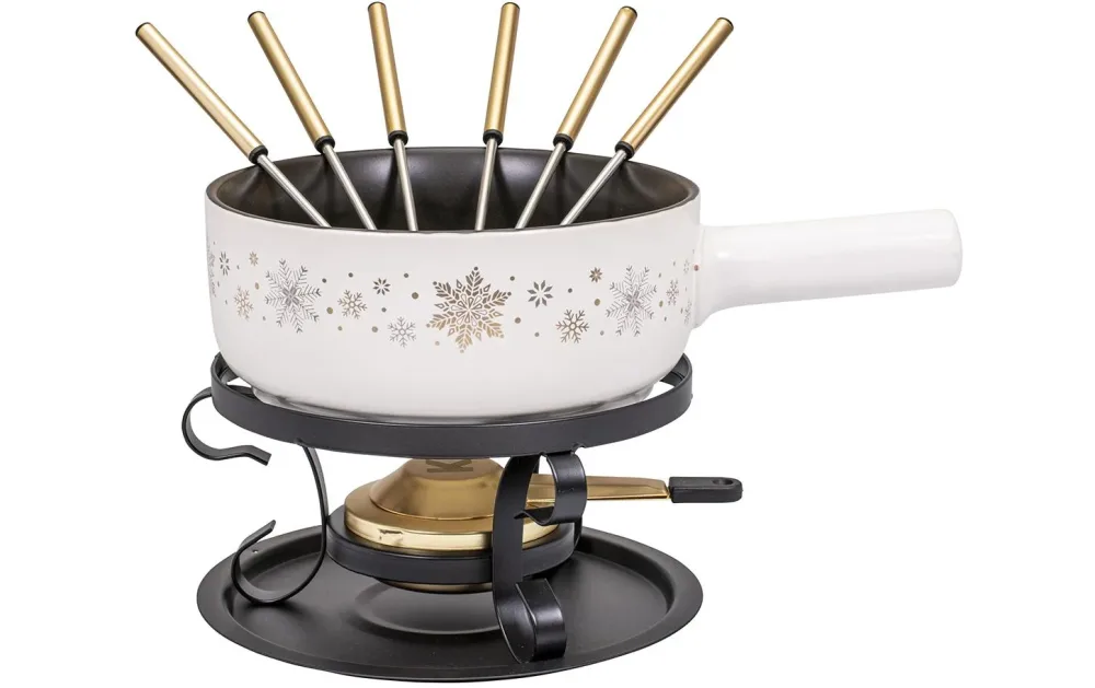 Kadastar - Käsefondue-Set, 22cm, Gold