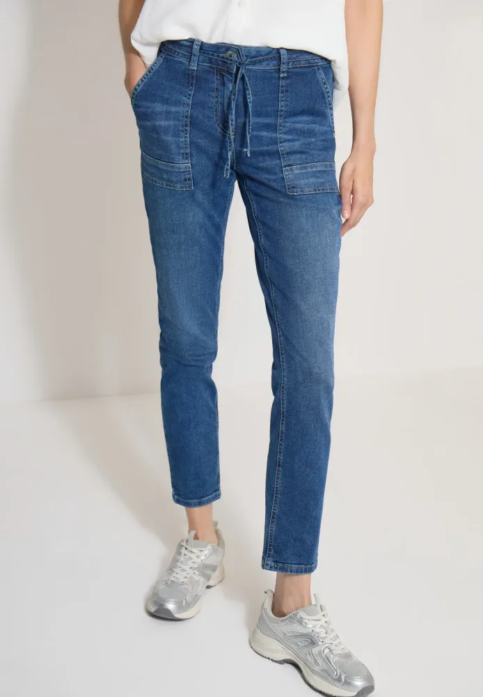 Cecil Straight-Jeans 