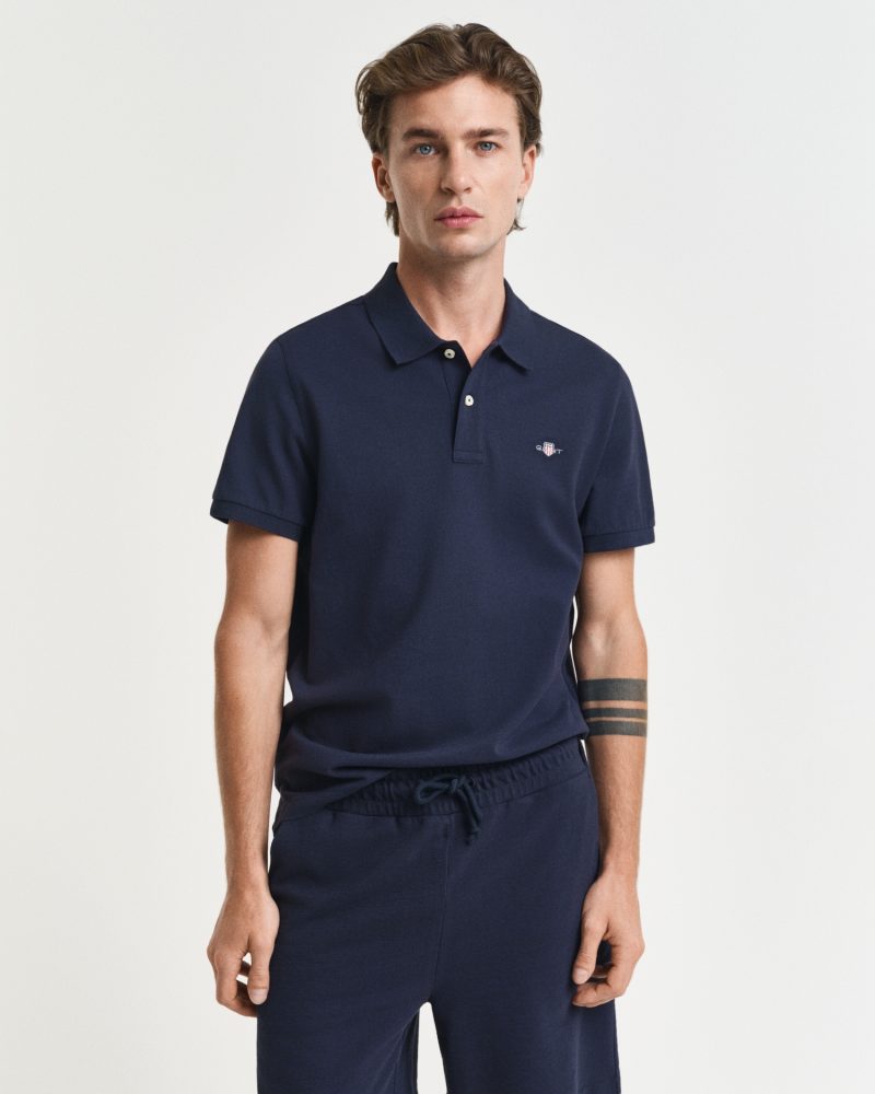 Gant - Polo Shirt, für Herren, Marine, Größe S