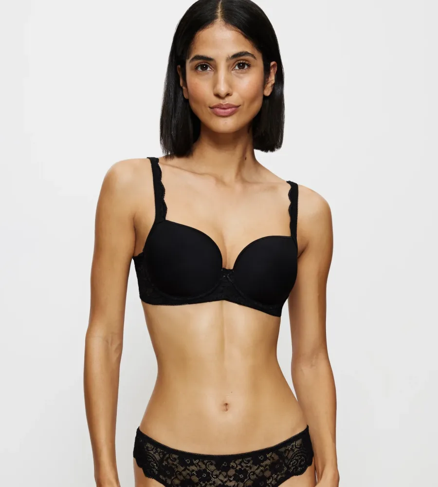 Triumph - Bügel-BH, wattiert, für Damen, Black, Größe 95D