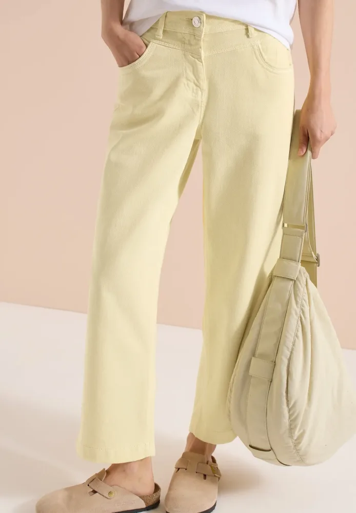7/8 High Waist Wide Leg Jeans im Loose Fit