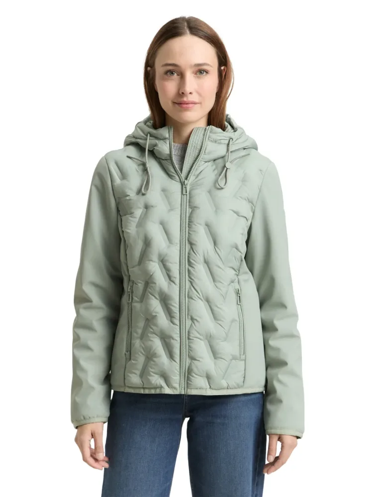 TOM TAILOR Steppjacke mit Kapuze mit Kapuze