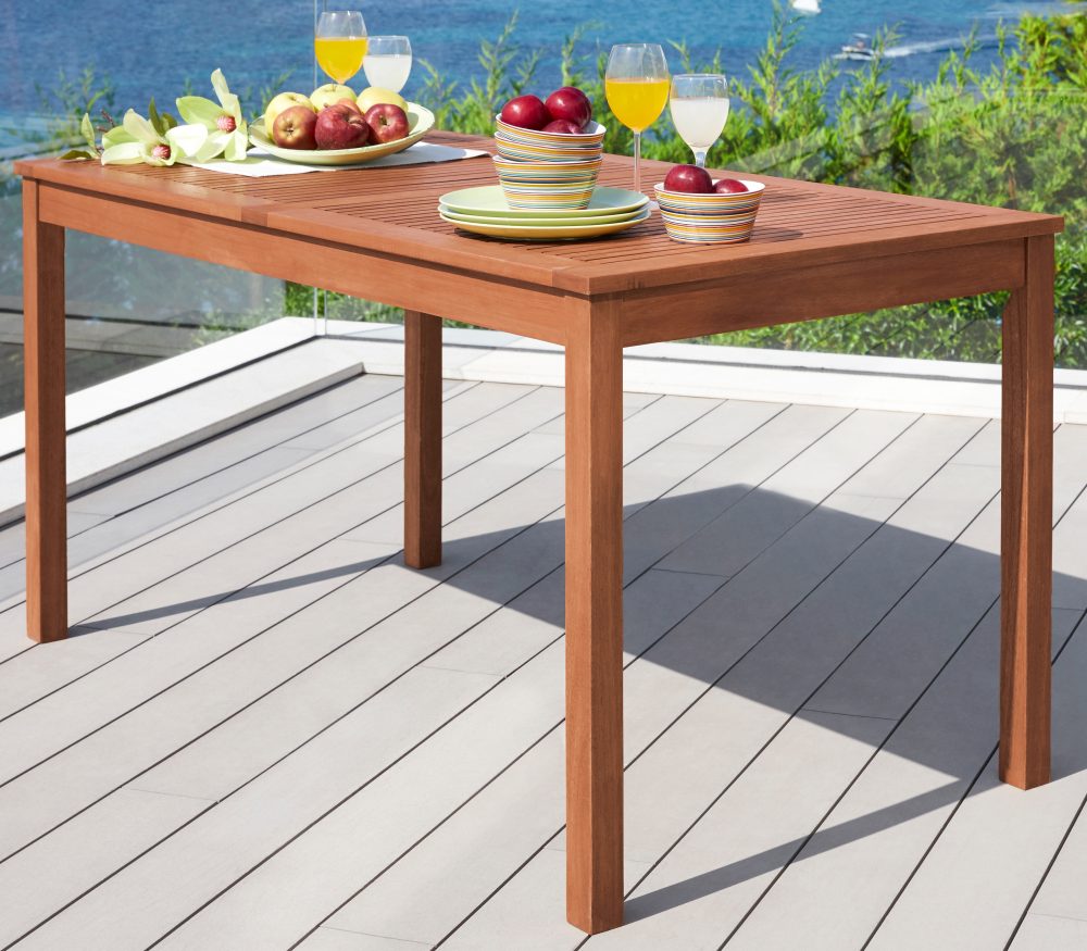 MERXX Gartentisch »Montana«, Eukalyptusholz, braun