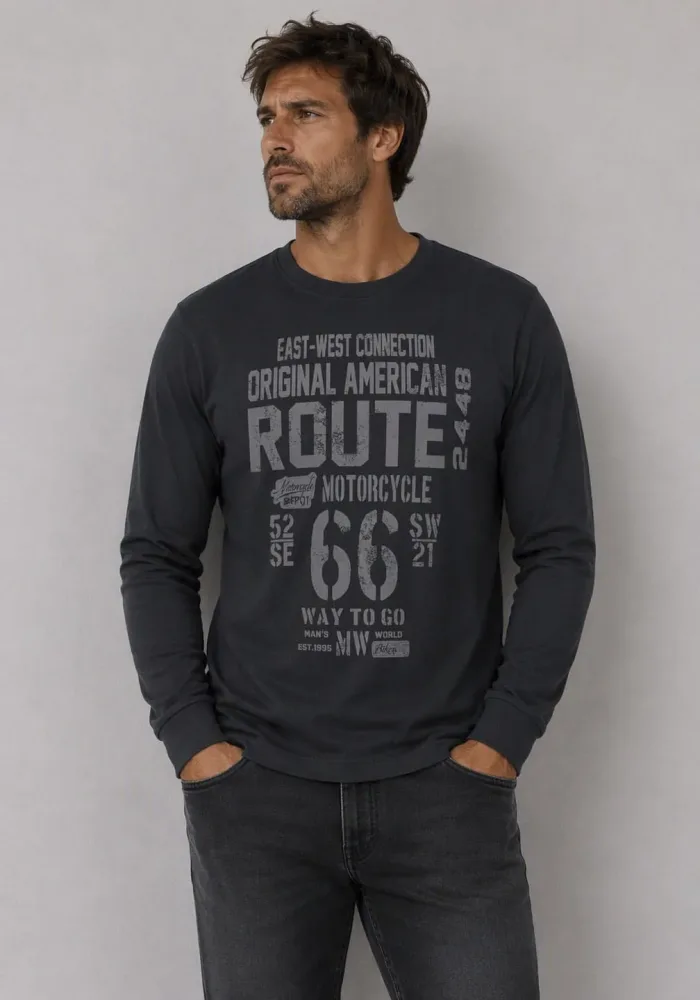Mans World Rundhalsshirt 