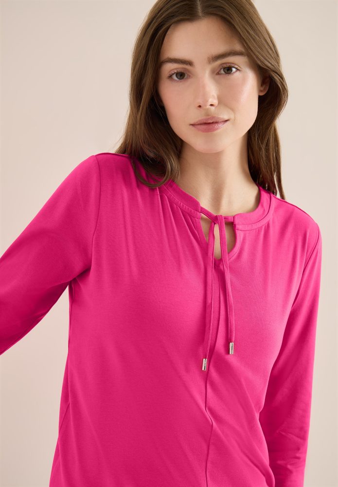 Cecil 3/4-Arm-Shirt Sommershirt im Tunika-Look