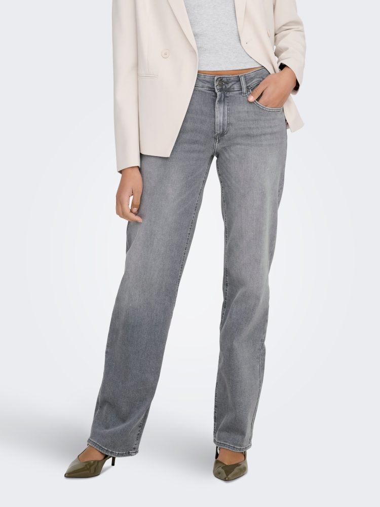 Only - Jeans, für Damen, Mediumgrau, Größe XL