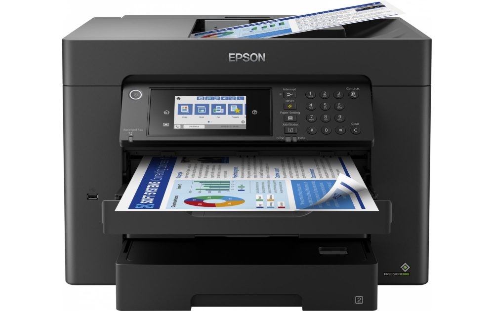 Espon WorkForce WF-7840DTWF Multifunktionsdrucker A3 Schwarz
