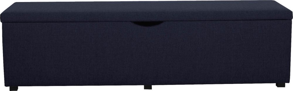 Places of Style Hockerbank »Standard«, mit Stauraum, Breite 120 cm oder 160 cm, auch als Garderobenbank oder Bettbank geeignet