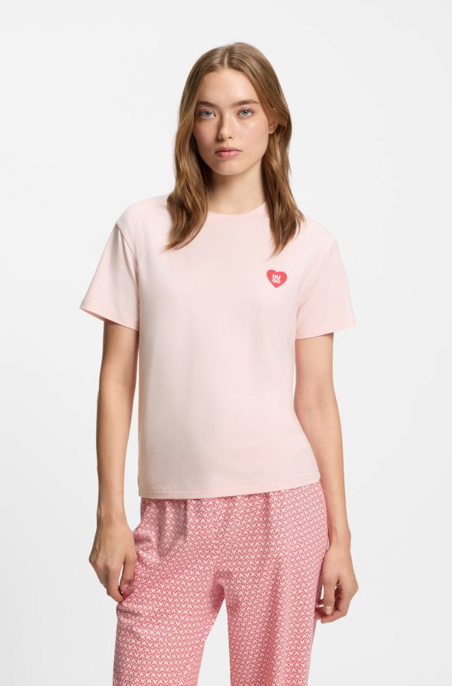 Hugo - T-Shirt, für Damen, Pink, Größe M