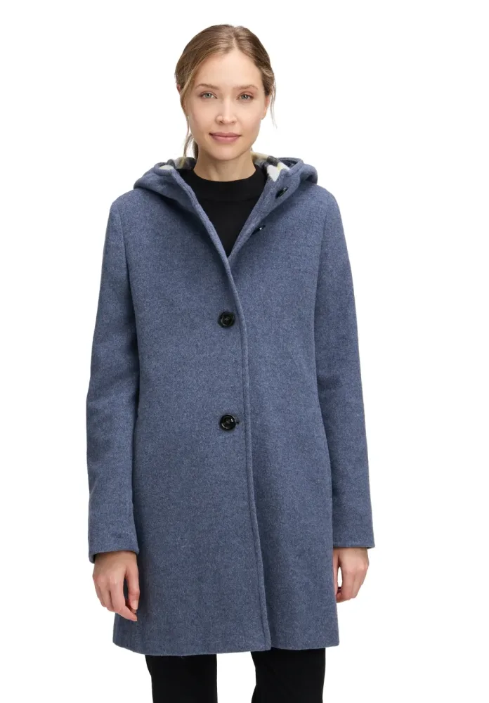 Gil Bret Wolljacke mit Kapuze mit Kapuze
