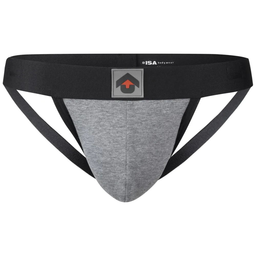 ISA bodywear - String, für Herren, Mediumgrau, Größe M