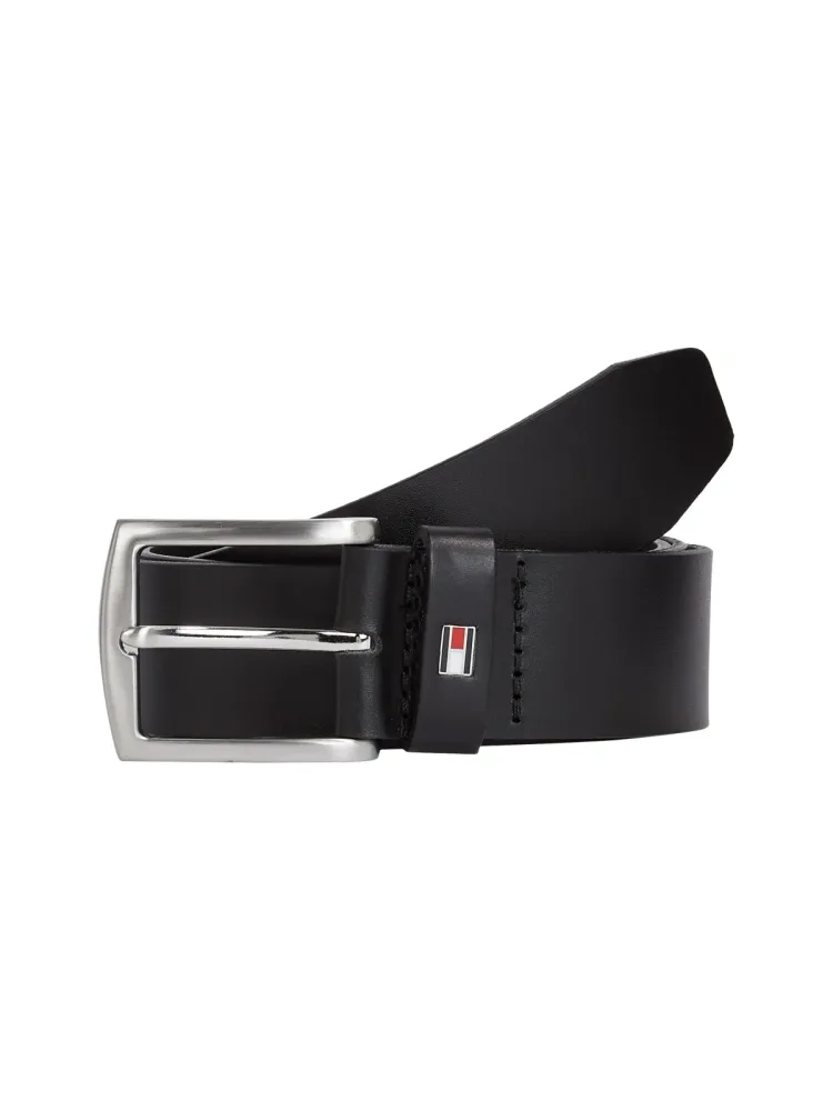 Tommy Hilfiger - Ledergürtel, für Herren, Black, Größe 105